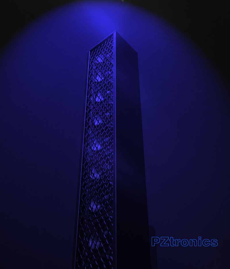 PZtronics active speakers are powered with onboard H.E.A.R. DSP